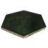 Mexican Ceramic Frost Proof Hexagonal Tile Green Grass